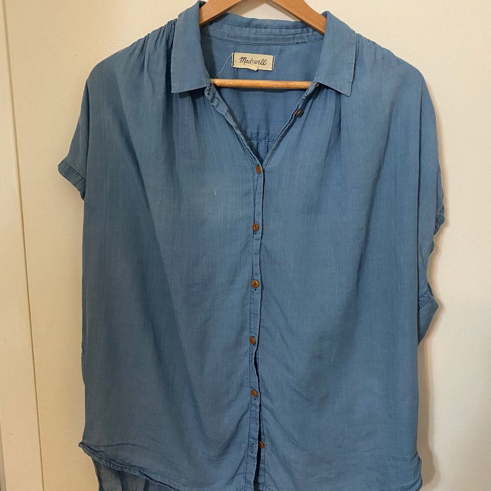 Madewell Chambray Button Up Shirt